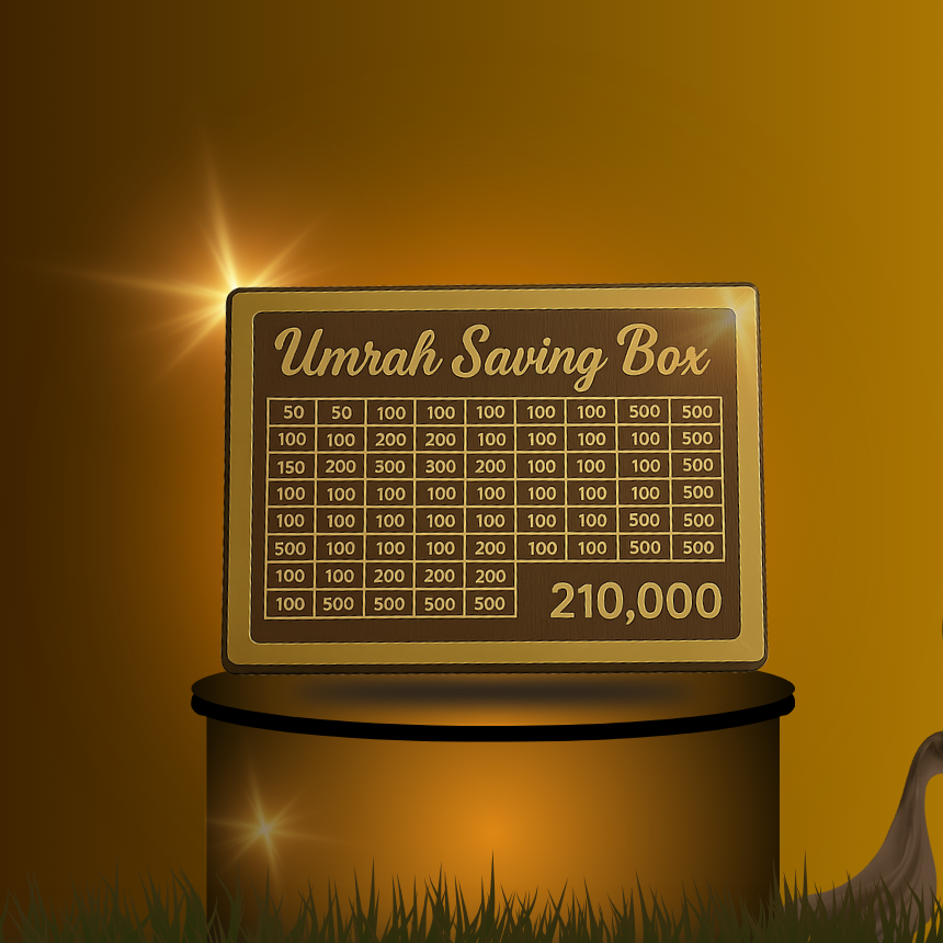 Umrah Saving Box