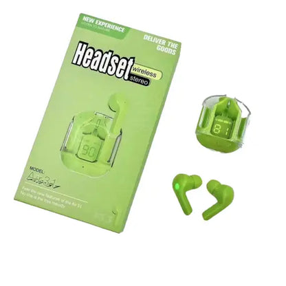 Air 31 Tws Transparent Earbuds Bluetooth 5.3v (random Color )