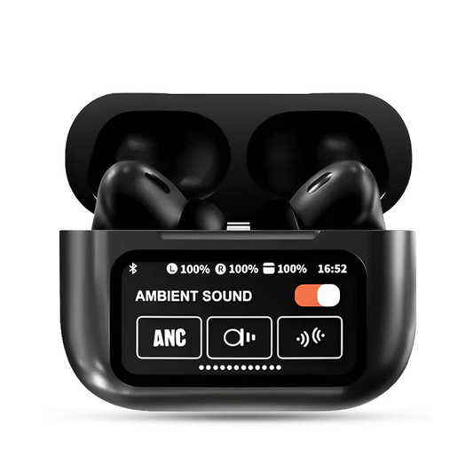 A9 Pro Touch Screen Display Anc Wireless Earbuds